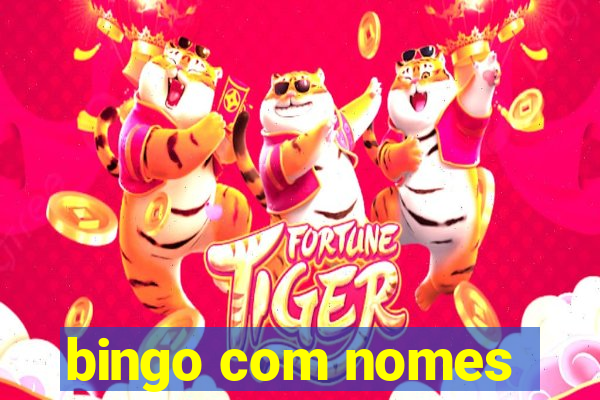 bingo com nomes